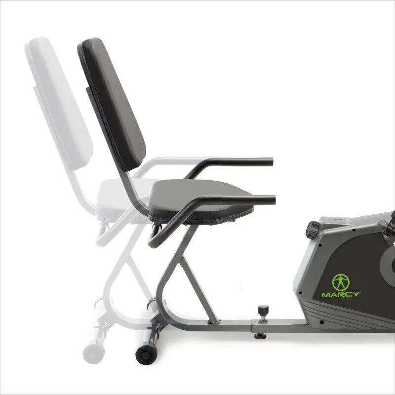 Marcy Magnetic Recumbent Exercise Bike NS-1206R image 2
