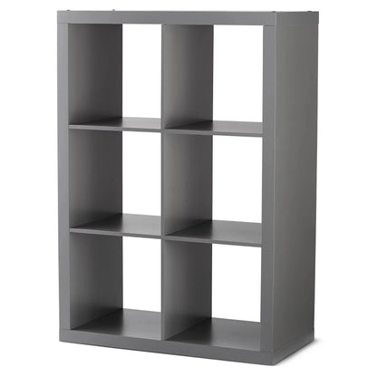 6-Cube Storage Organizer, White Texture image 4