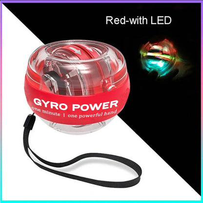 LED Gyroscopic Powerball Autostart Range Gyro Power Wrist Ball Arm Hand Muscle image 2