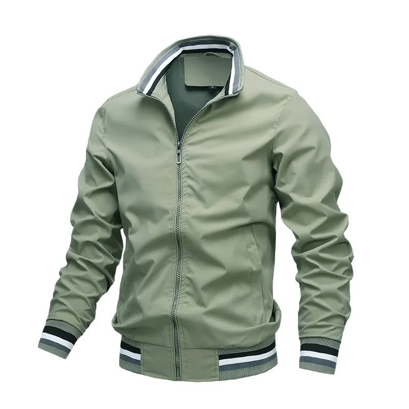 Men's Casual Four Seasons Windproof Waterproof Aviator Jacket Outdoor Sports St image 9