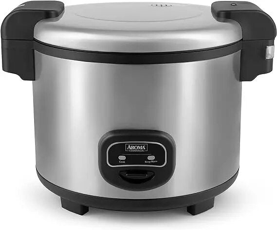 Aroma Housewares 60-Cup (Cooked) (30-Cup UNCOOKED) Commercial Rice Cooker, Stai