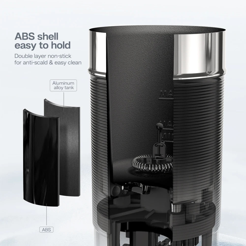 HiBREW Electric Milk Frother Frothing Foamer Chocolate Mixer Cold/Hot Latte Cap image 7