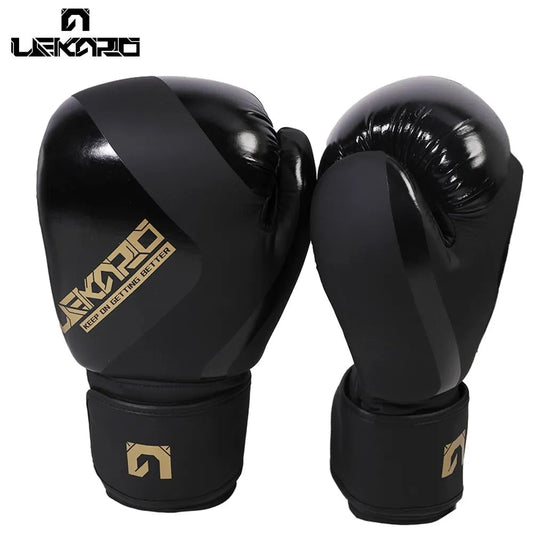 Adult  12oz Boxing Training Gloves Pu Elastic Boxing Gloves Muay Th image 0