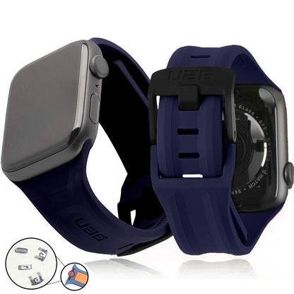 Silicone Strap for Apple watch Band 44mm 40mm 49mm 45mm 41mm UAG 42 watchband b image 13