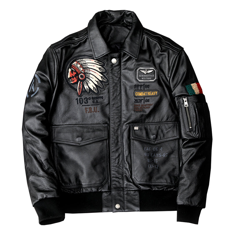 New Military Jacket Men's Vespa Motorcycle Ma1 Aviator Pilot Air Man Jacket Thi image 5