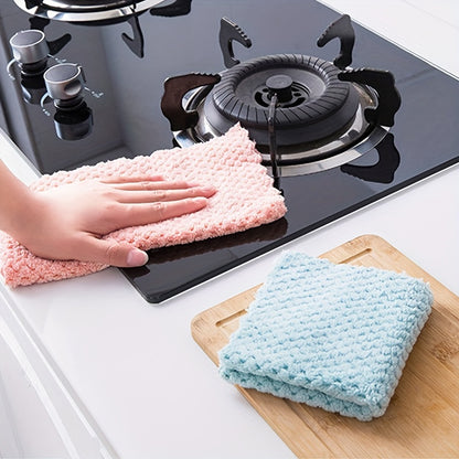 20Pcs/Pack Thickened Cleaning Cloths Wiping Rag Reusable Mirrors Window Glass D image 0
