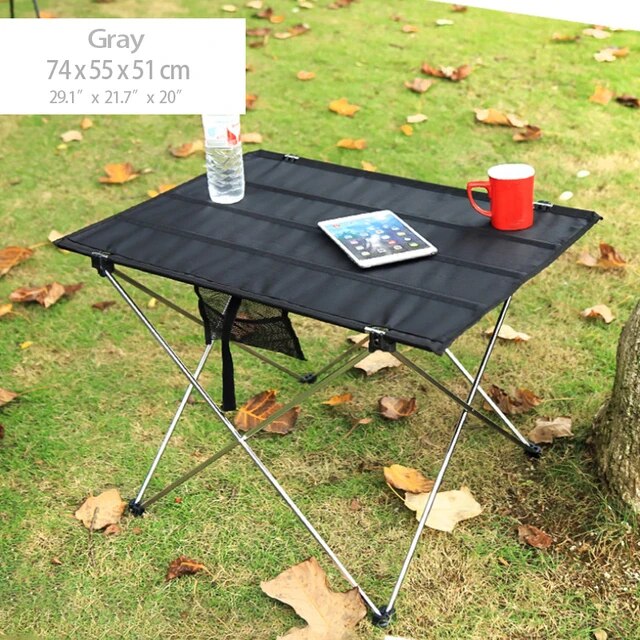 Outdoor Foldable Table Camping Table Desk Beach Hiking Climbing Fishing Picnic image 5