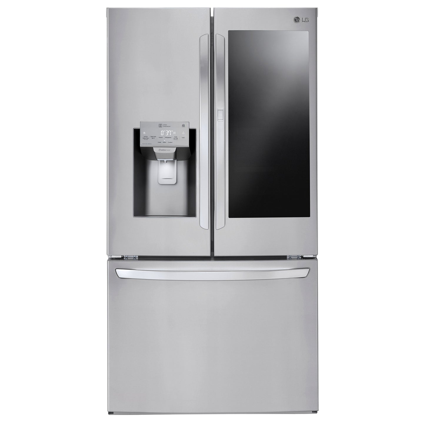 LG 27.5 cu. ft. Wi-Fi Enabled InstaView Refrigerator with Door-In-Door image 1