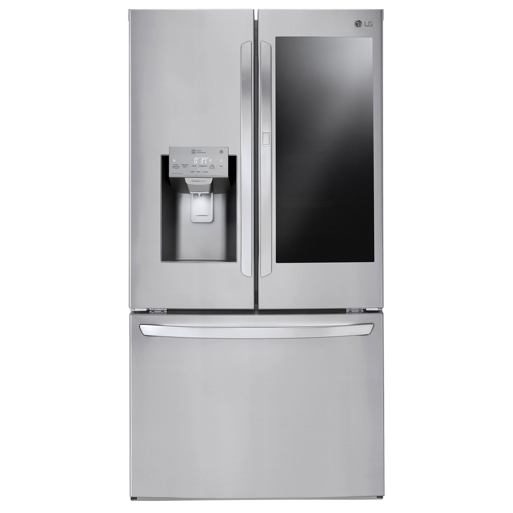 LG 27.5 cu. ft. Wi-Fi Enabled InstaView Refrigerator with Door-In-Door image 1