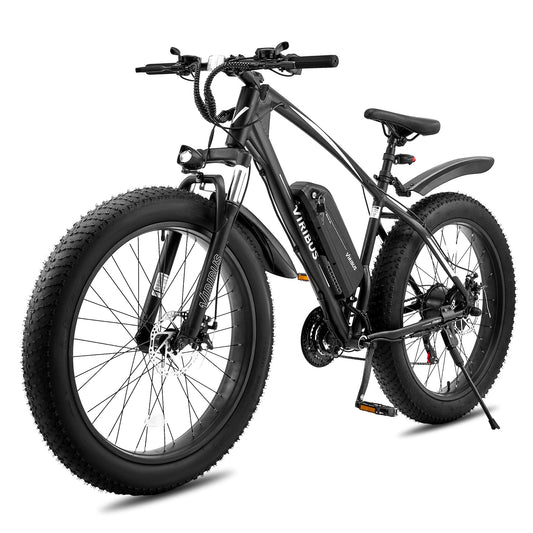 500W Fat Tire eBike 48V Electric Bike for Adults 21 Speed 26" Fat Tire Mountain image 0