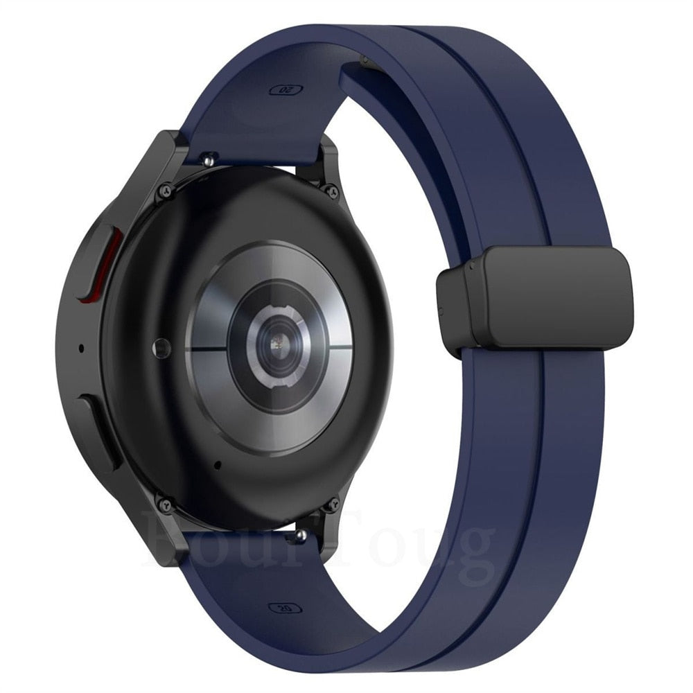 Magnetic Folding Buckle Band For HAYLOU RS4 Plus Silicone Strap For HAYLOU Sola image 10