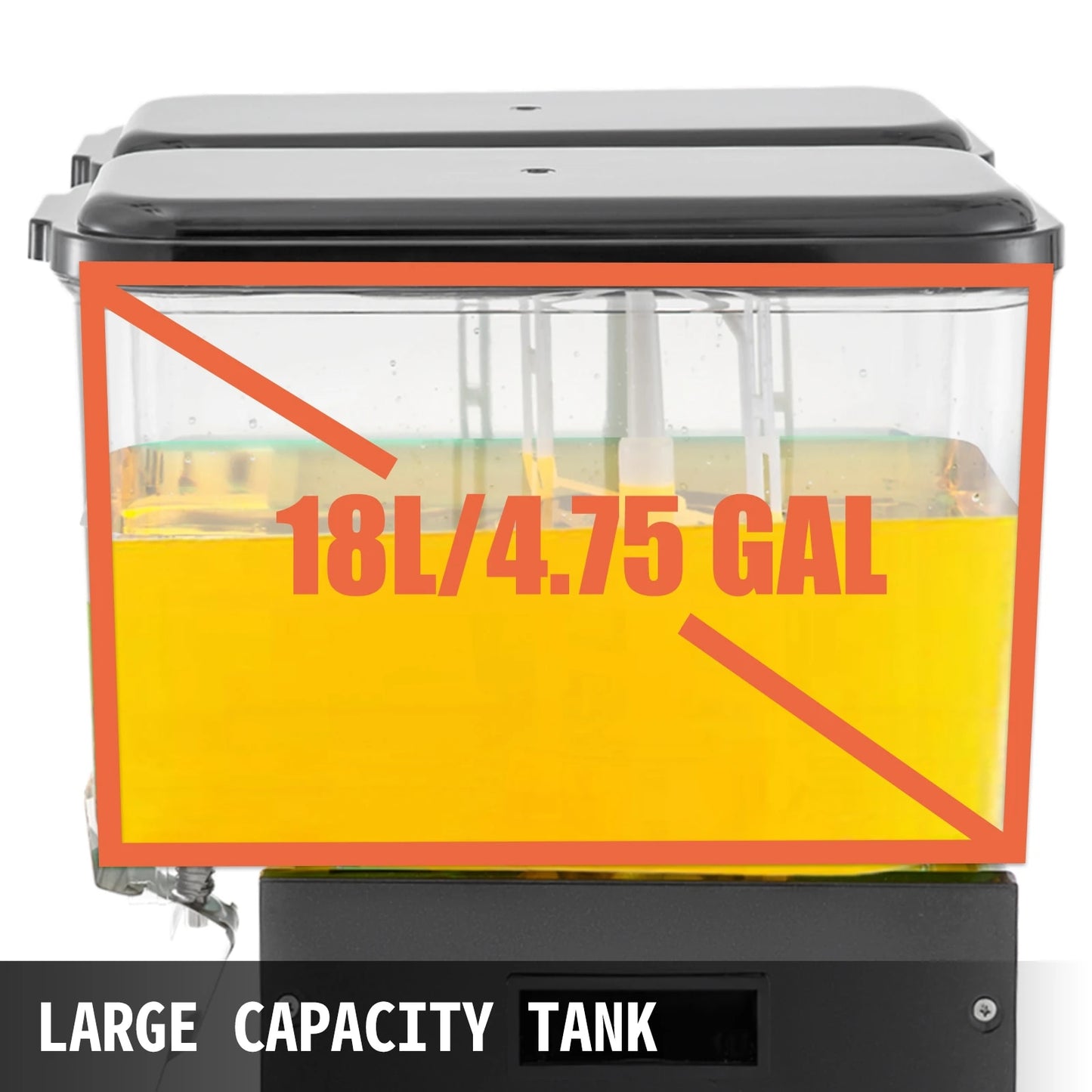 VEVOR 18L 36L 54L Cold Beverage Dispenser Electric Drink Granite Machine Food-G image 7