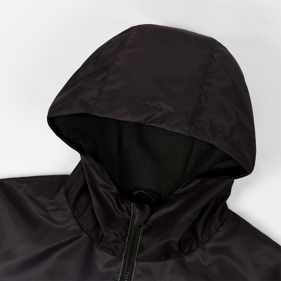 New Men's Clothing Trench Gradient Breathable Pockets Zipper Hooded Pockets Spo image 4