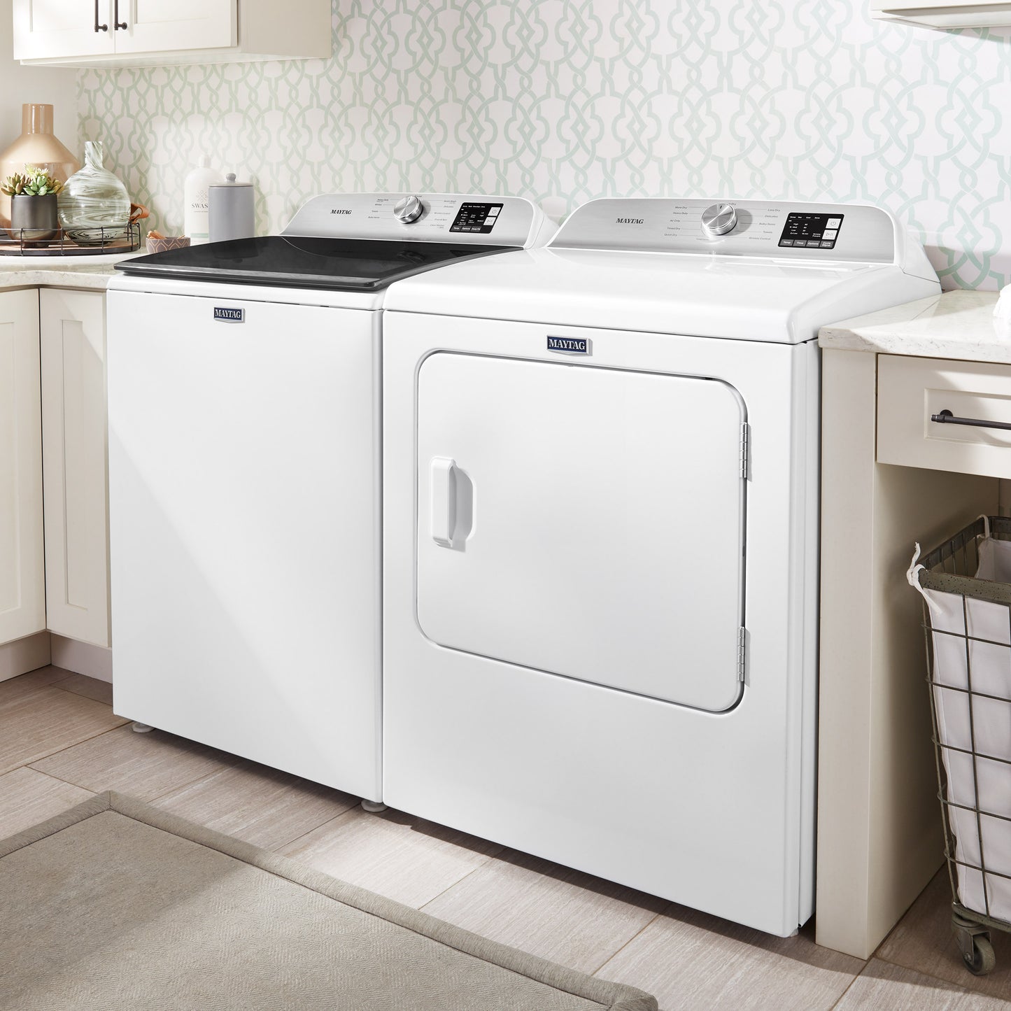 Maytag 4.8 cu. ft. Washer and 7.0 cu. ft. GAS Dryer with Wrinkle Control image 7