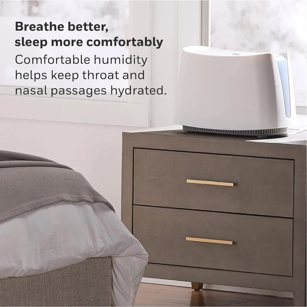 2023 New Honeywell Cool Moisture Humidifier, Medium Room, 1 Gallon Tank, Invisi image 4