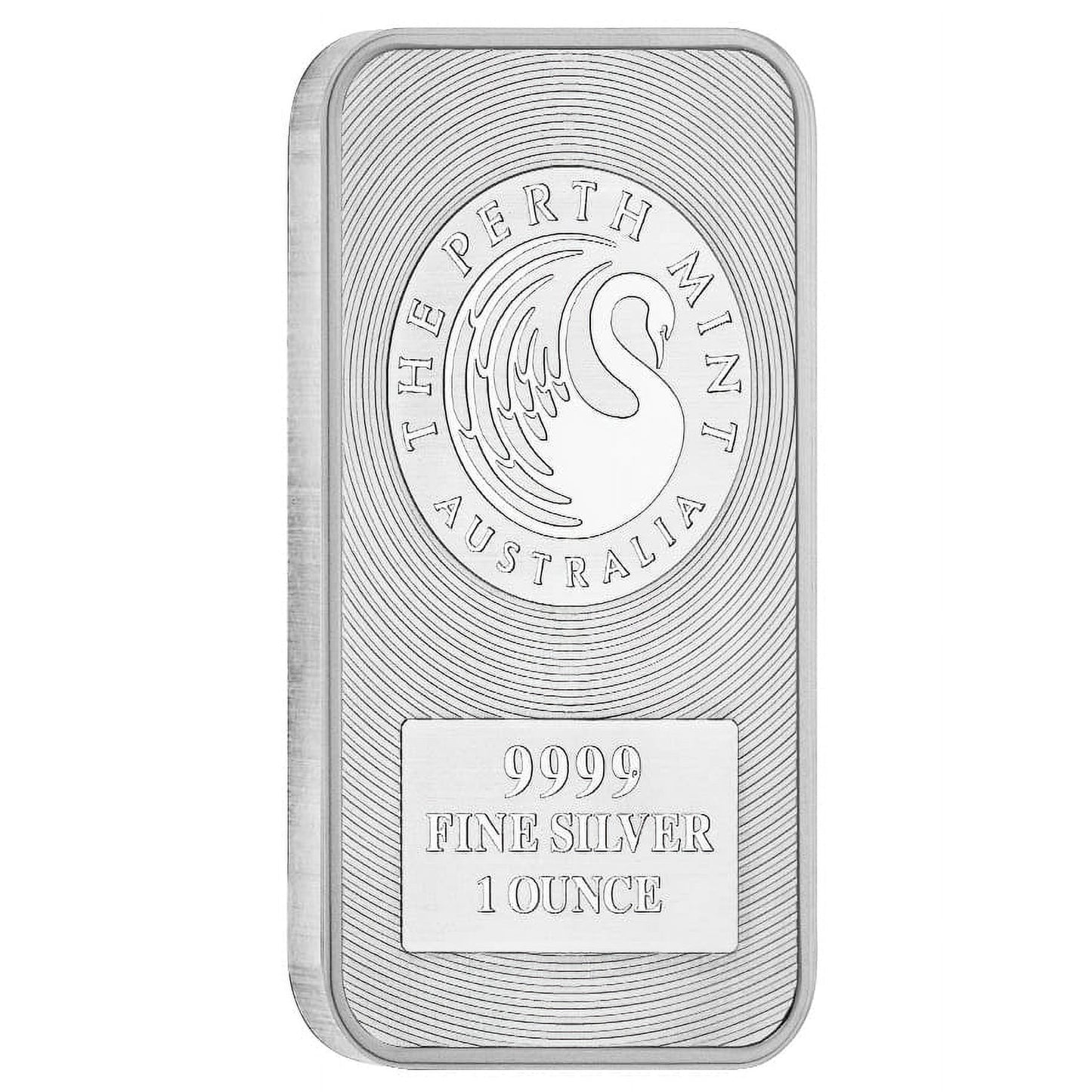 1 oz Australia Perth Mint Silver Kangaroo Bar .9999 Fine image 0