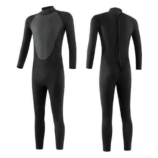 Neoprene Wetsuit Men Women Front Zipper Diving Suit for Snorkeling Scuba Diving