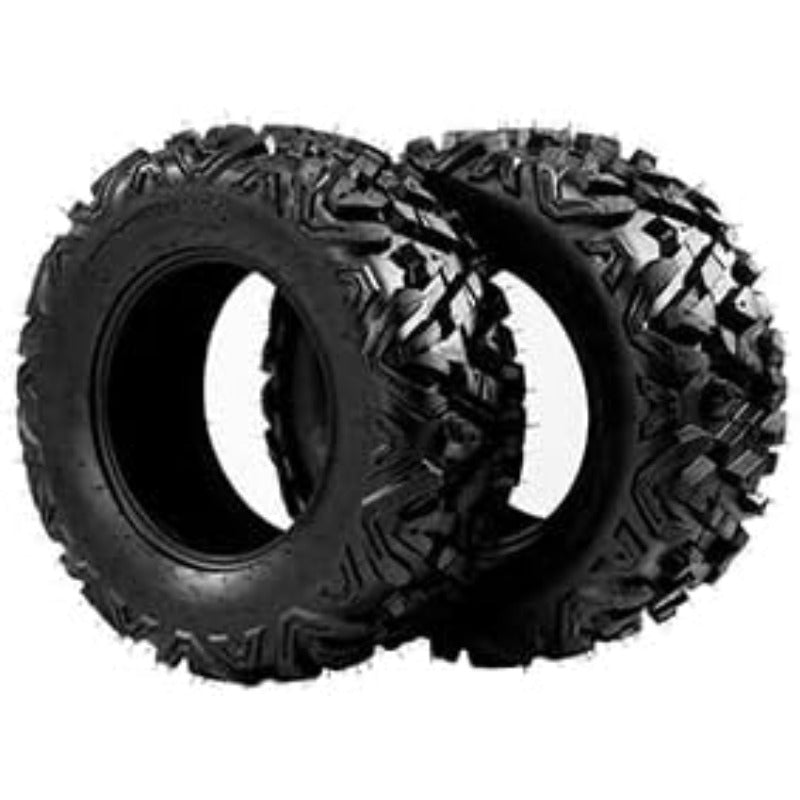 Complete Set of 4 All Terrain ATV UTV Tires 25x8-12 Front & 25x10-12 Rear 6PR T image 1