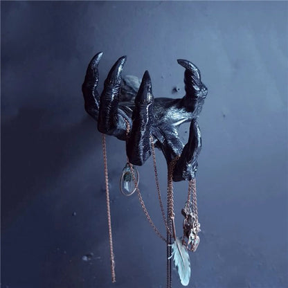 The Witch's Hand Wall Hanging Wall-mounted Simulation Hands Statue 3d Decorativ image 1