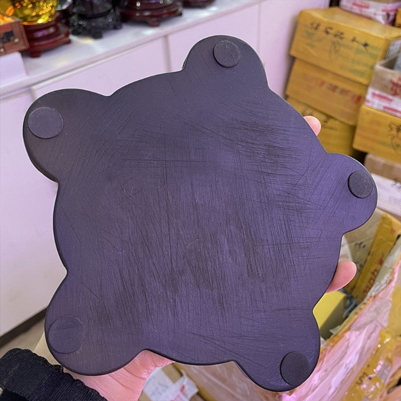 Astrology Star Candlestick Table Pentacle Altar Plate Resin Divination Cup Cand image 0