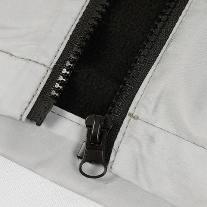 New Men's Clothing Trench Gradient Breathable Pockets Zipper Hooded Pockets Spo image 6