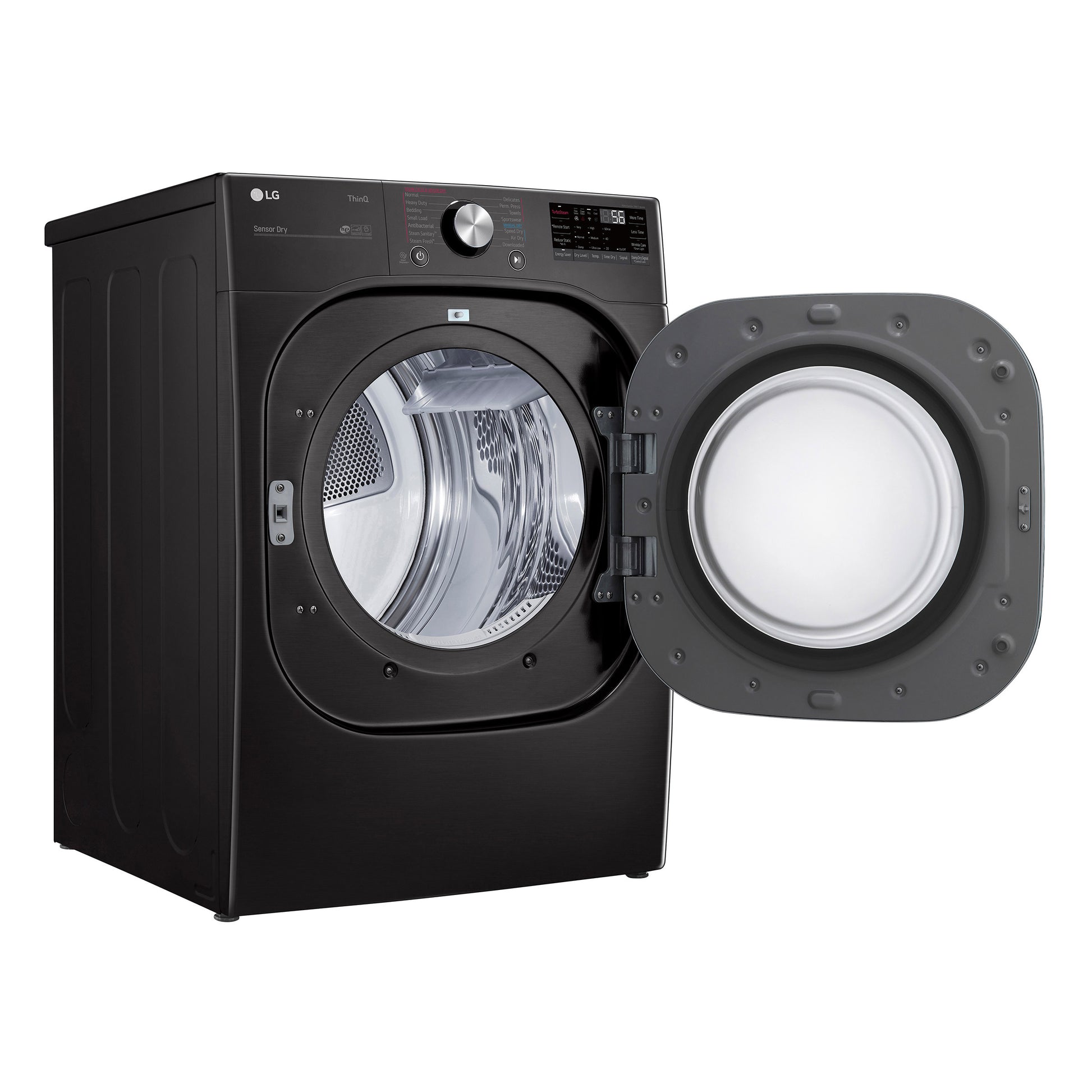 LG 5.0 cu. ft. Front Load Washer with TurboWash 360° and 7.4 cu. ft. GAS Dryer image 2