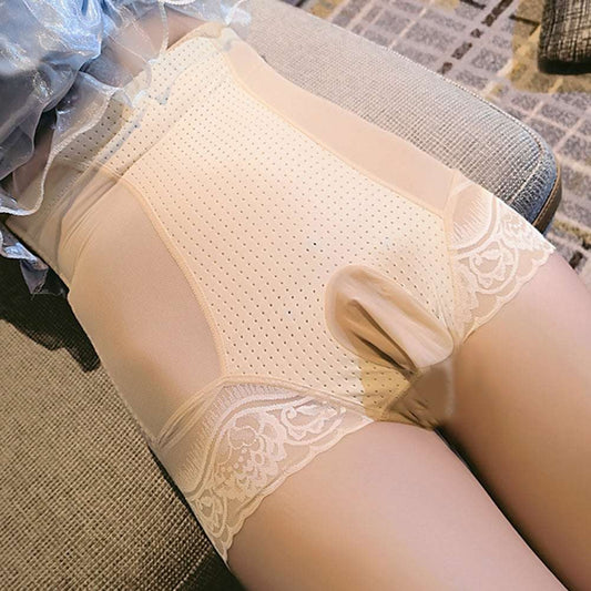 Men  High Waist Briefs Tight Corset Underwear Cock Sheath Egg Package Ero