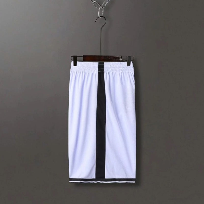 SONECHOKI Basketball Shorts Men Color Patchwork Loose Running Sport Gym Mesh Br image 5