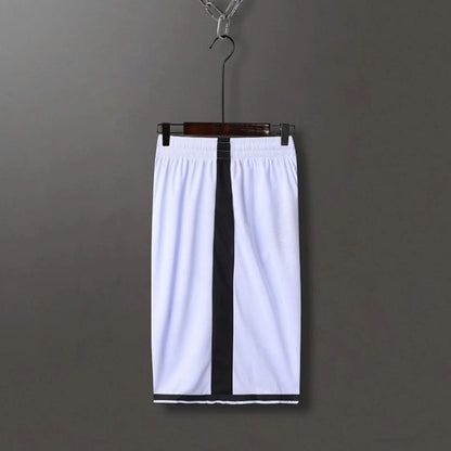 SONECHOKI Basketball Shorts Men Color Patchwork Loose Running Sport Gym Mesh Br image 5