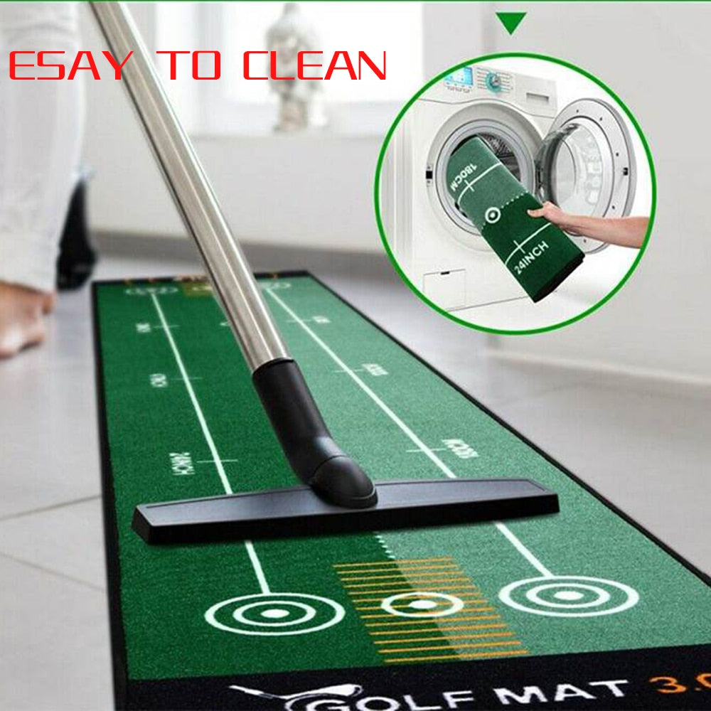 50x300cm Golf Putting Green Mat Indoor Equipment for Home Office Indoor Mini Go image 4