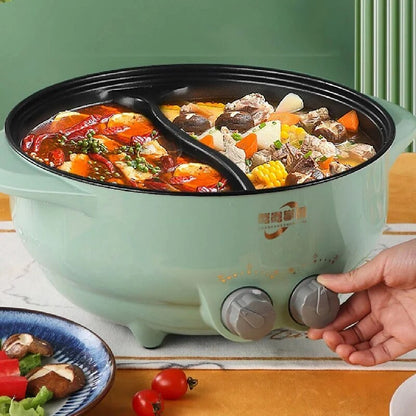 6L Yuanyang Electric  Pot Home Multi-function All-In-One Electric Cooking Po image 6