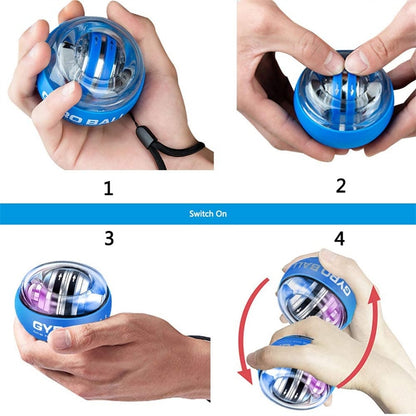 Wrist Ball Self-starting Gyroscope Powerball Gyro Power Hand Ball Muscle Relax image 5