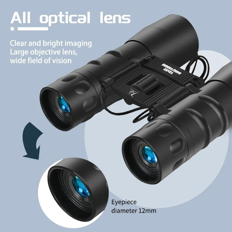 Binocular12x32TOPOPTICAL Professional Remote Folding Mini Telescope BAK4 Optics image 6