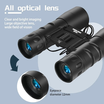 Binocular12x32TOPOPTICAL Professional Remote Folding Mini Telescope BAK4 Optics image 6