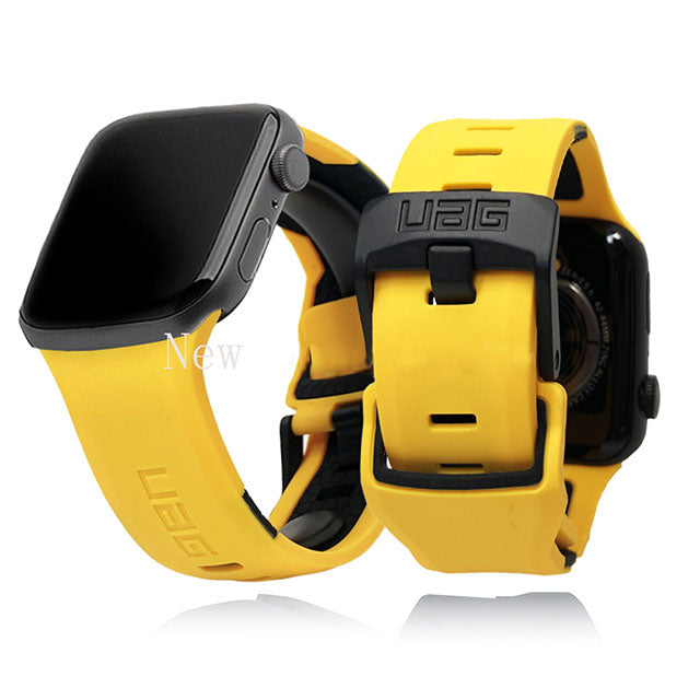 Silicone Strap for Apple watch Band 44mm 40mm 49mm 45mm 41mm UAG 42 watchband b image 14