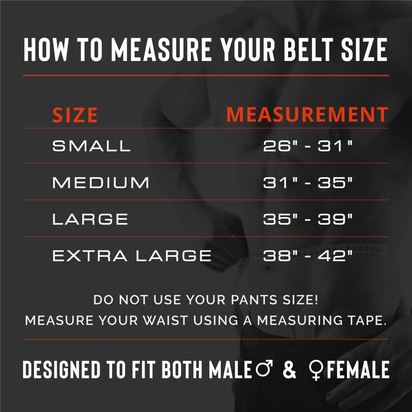 Weight Lifting Belt Back Support Workout Belt with Metal Buckle for Men Women G image 10
