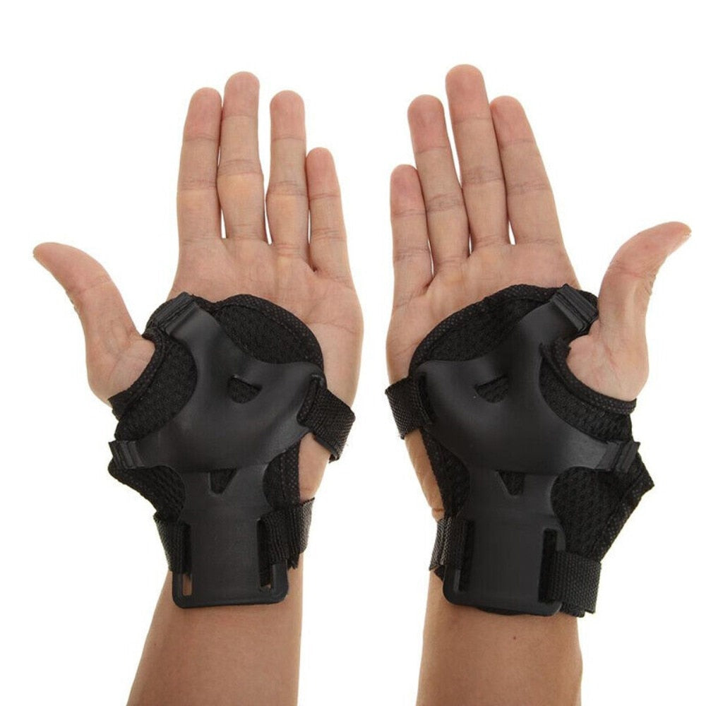 Women Men Elbow Wrist Knee Pads Protective Gear Set Skate Roller Cycling Bike image 4