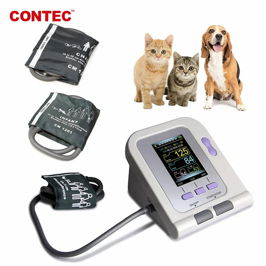 CONTEC08A-VET Digital Veterinary Blood Pressure Monitor NIBP Cuff,Dog/Cat/Pets image 0
