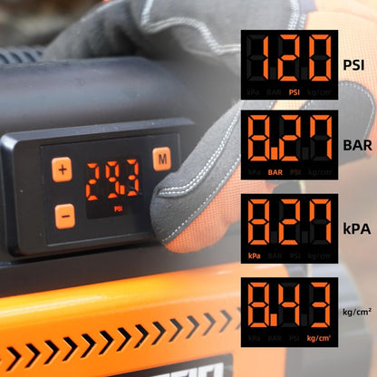 ALL-TOP 12V Air Compressor w/LCD Control Panel to Preset Target Pressure, 150PS image 3