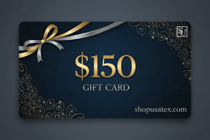 $150 USD shopusatex.com Gift Card